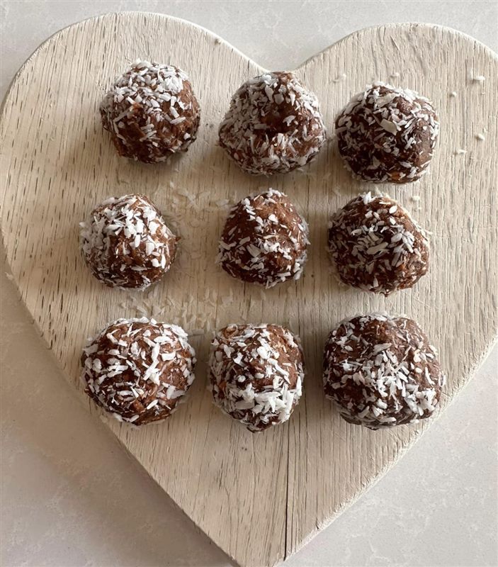 Post workout protein balls